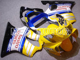 Carénage ABS injecté Honda CBR600 F4i 2001-2003 - Nastro Azzurro - Bleu Blanc Jaune - MFS4696